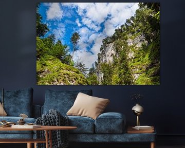 Les gorges de l'Almbachklamm dans la région du Berchtesgadener Land sur Rico Ködder