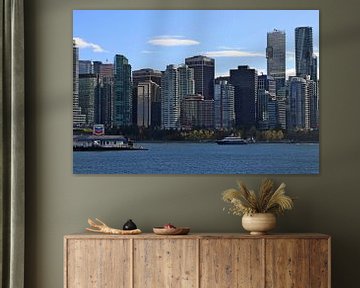 vancouver canada skyline by eddy Peelman