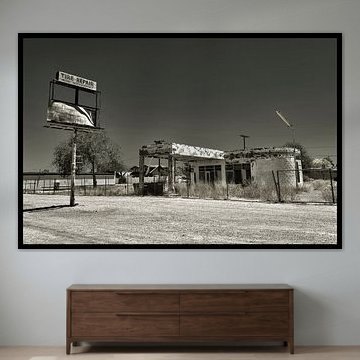 Verlassene Tankstelle an der Route 66 von Humphry Jacobs