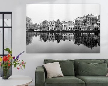The Spaarne in Haarlem on a cold winter day by Erik Hageman
