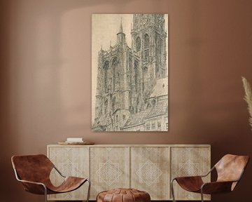 Kathedrale von Antwerpen, Jules De Bruycker, ca. 1929
