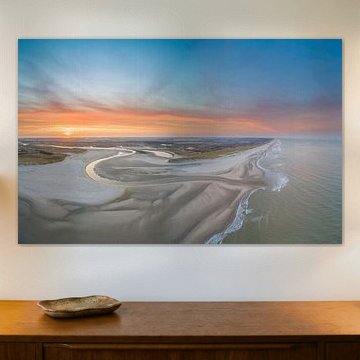 De Slufter Texel met prachtige zonsopkomst van Richard Heerschap Fotografie