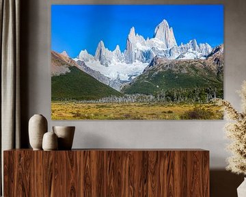 Fitz Roy Mountain, El Chalten, Patagonien, Argentinien von Dieter Meyrl