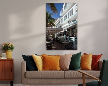 Miami Beach, Ocean Drive - Penguin Hotel van t.ART