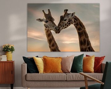 Giraffen lieben