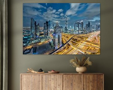 Skyline von Dubai von Dieter Meyrl