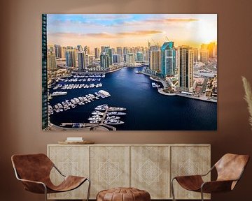 Dubai Marina by Dieter Meyrl