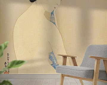Woman After her Bath - Hashiguchi Goyo, 1920 by Atelier Liesjes