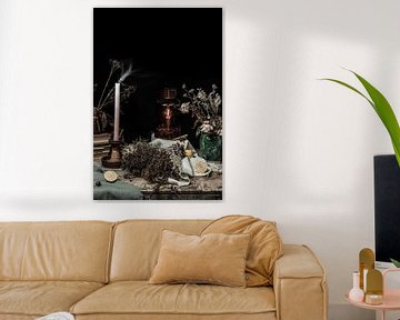 Tijdelijk | fine art stilleven fotografie in kleur | print muur kunst van Nicole Colijn