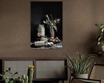 Appeltaart | fine art stilleven fotografie | print muur kunst van Nicole Colijn