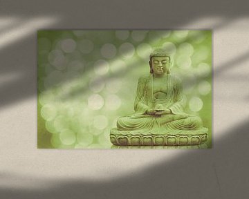 buddha light green van Hannes Cmarits