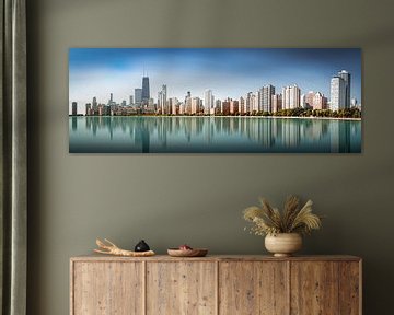 Chicago Skyline by Remco Piet