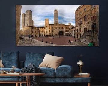 De torens van San Gimignano in Toscane van Denis Feiner