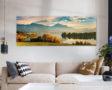 Panorama des Forggensees von Henk Meijer Photography
