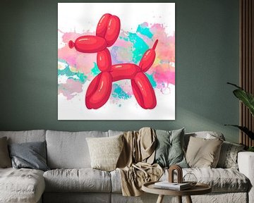 Tribute to Jeff Koons van Harry Hadders