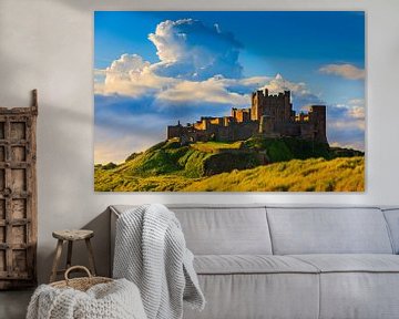 Bamburgh Castle von Henk Meijer Photography