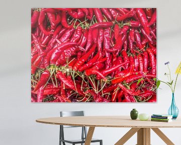 Red Pepper Texture Background by Animaflora PicsStock