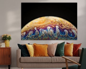 Planet soap bubble by Tim Smeets