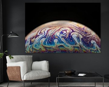 Planet soap bubble by Tim Smeets