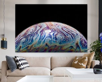 Planet soap bubble by Tim Smeets