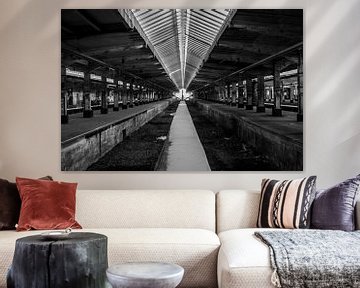 Industrial wasteland / railway station by Norbert Sülzner