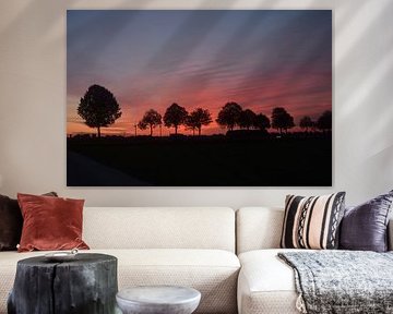 zonsondergang in Breyell