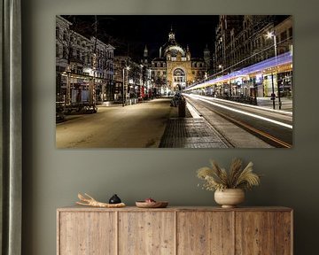 Vue de la gare centrale d'Anvers sur Ronny Struyf