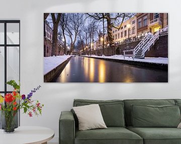 Winter on the Utrechtse Nieuwegracht by De Utrechtse Internet Courant (DUIC)
