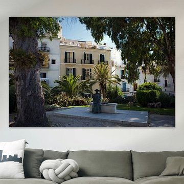 Ville d'Ibiza - Statue d'Isidor Macabich