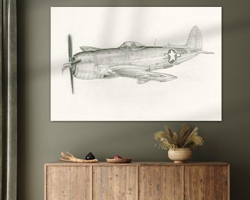 P-47 Thunderbolt van Frank Vos