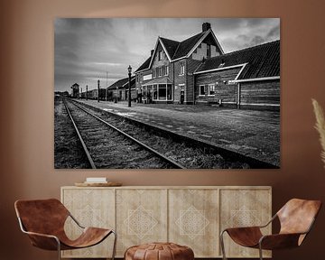 Abandoned railway station by Durk-jan Veenstra