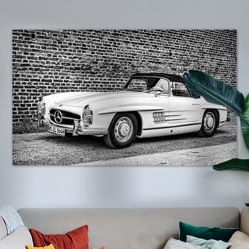 Mercedes-Benz 300SL Roadster cabriolet klassieke sportwagen van Sjoerd van der Wal Fotografie