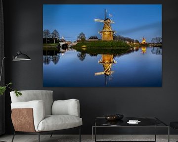 Mills of Dokkum, Friesland (5) by Adelheid Smitt