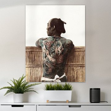 Japanese Tattoo, Vintage Photo by Atelier Liesjes