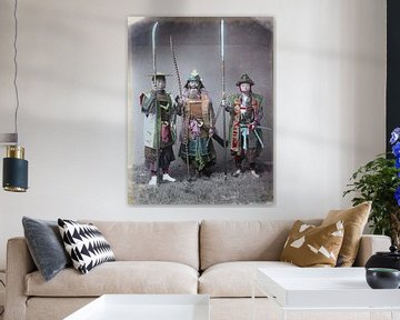 Drei alte Samurai auf Foto (2 von 2)
