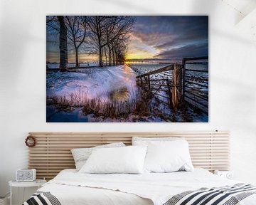 Beemster in de Winter