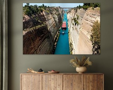 Greece - Corinth Canal by Marianne van der Zee