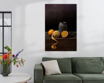 Nature morte oranges sur Ilona van der Burg