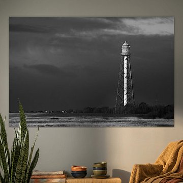 Vuurtoren in Zwart-wit