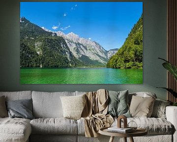 Blick auf den Königssee im Berchtesgadener Land von Rico Ködder