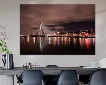 Rotterdam Skyline van Dirk Sander