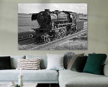 Steam locomotive by Pieter van Dijken