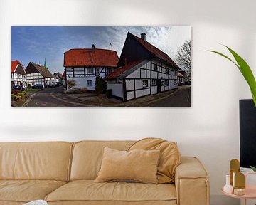 Panorama van het dorp van Edgar Schermaul