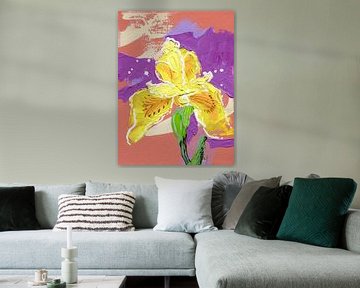 Gele lis | Iris Psuedacorus, FreeStyle van ART Eva Maria