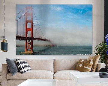 Golden Gate Bridge, California by Guenter Purin