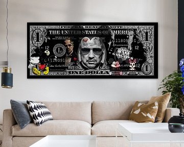Godfather Dollar bill van Rene Ladenius Digital Art
