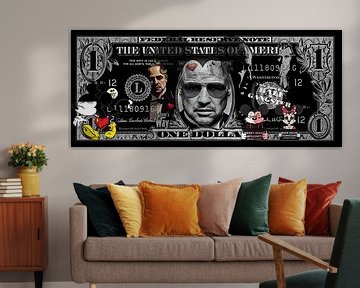 Godfather Dollar bill by Rene Ladenius Digital Art
