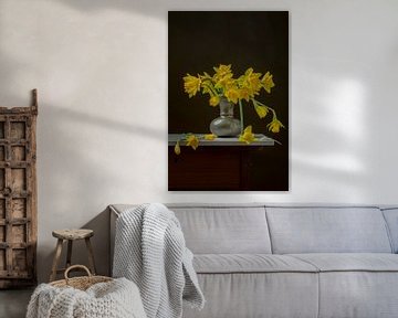 Nature morte "Jonquilles sur Willy Sengers