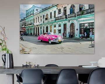 Kleurrijk Havana pink van Corrine Ponsen