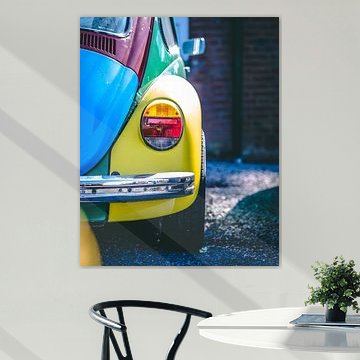 La coccinelle colorée de Volkswagen